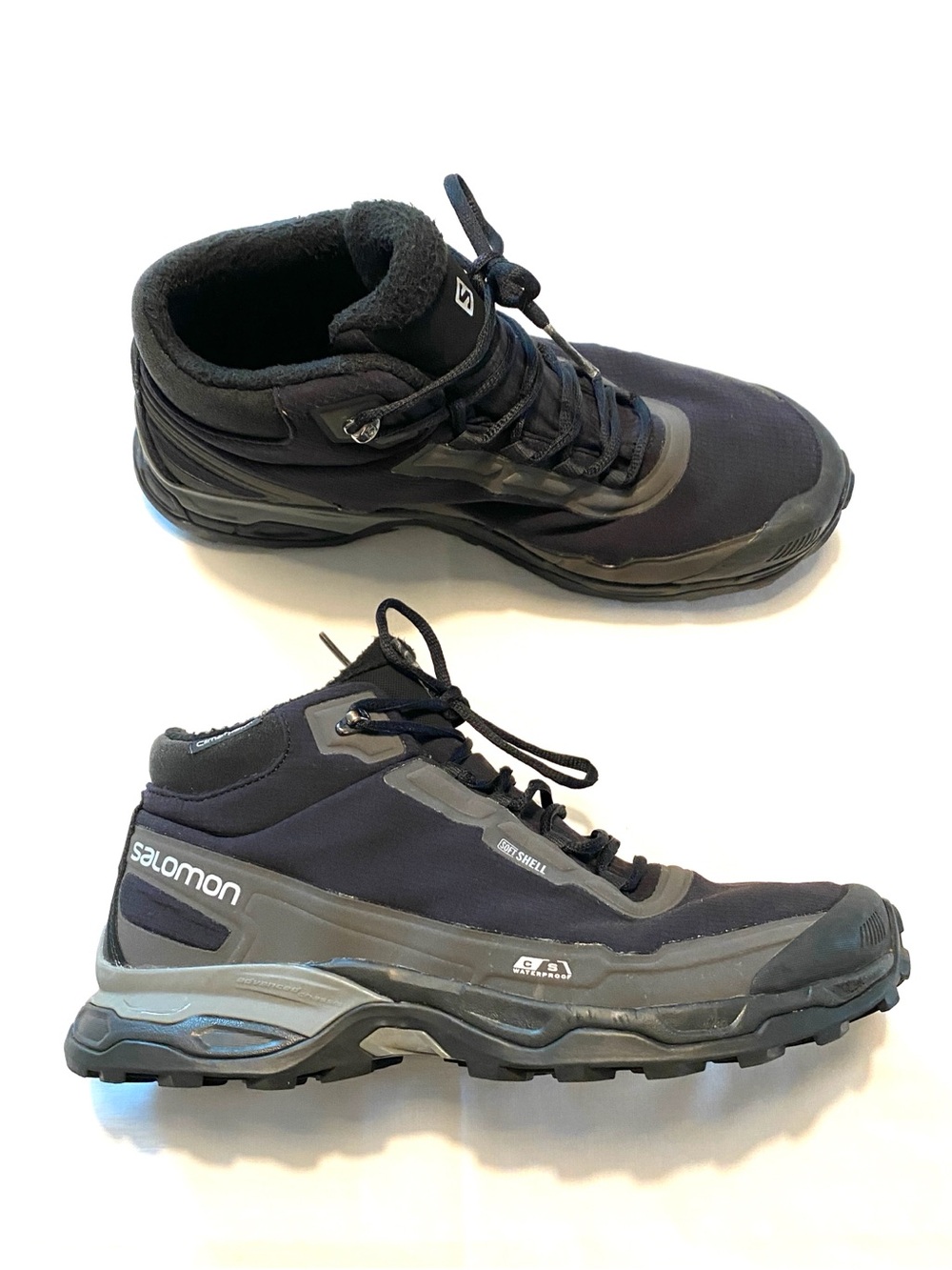 Salomon Shelter CS WP Waterproof Winter Hiking Boots Black Men’s 11 Trail Boots